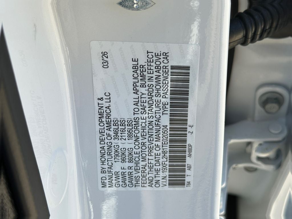2026 Honda Civic Sport