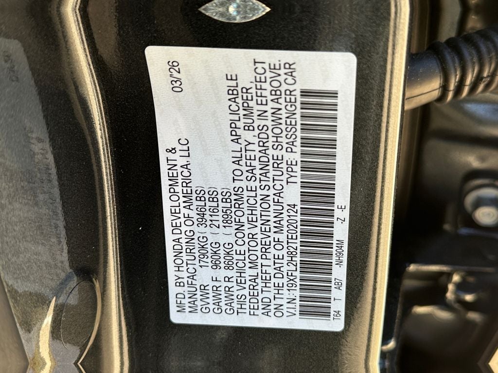 2026 Honda Civic Sport