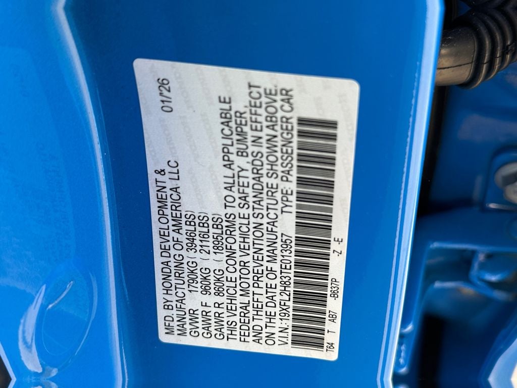 2026 Honda Civic Sport