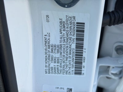 2026 Honda Civic Sport