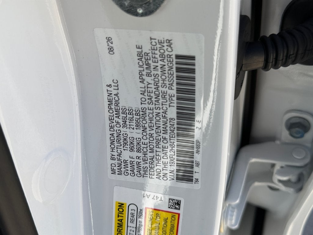 2026 Honda Civic Sport
