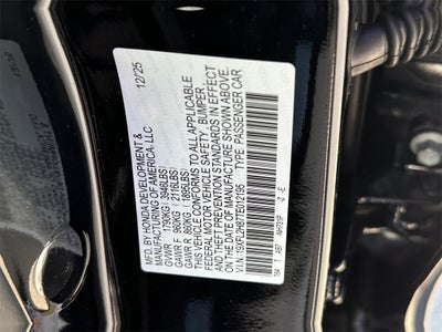 2026 Honda Civic Sport