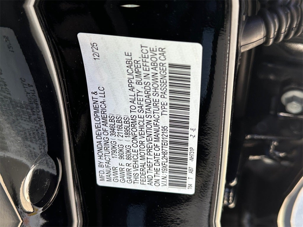 2026 Honda Civic Sport