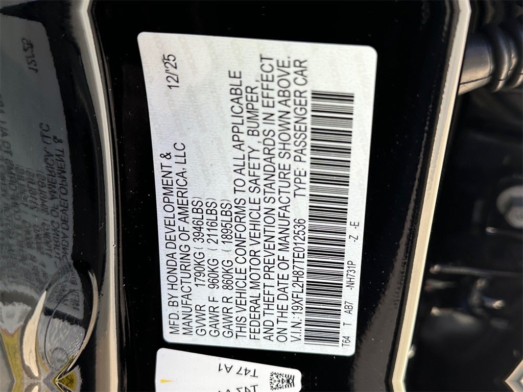 2026 Honda Civic Sport