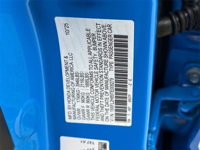 2026 Honda Civic Sport