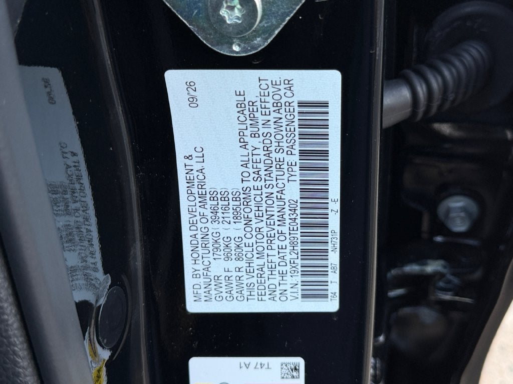 2026 Honda Civic Sport