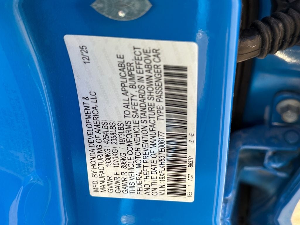 2026 Honda Civic Hybrid Sport