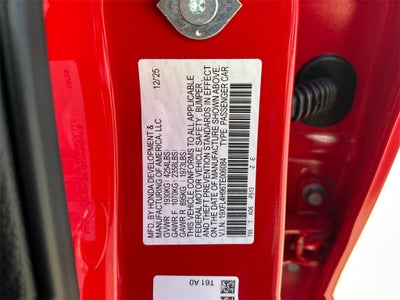 2026 Honda Civic Hybrid Sport Touring