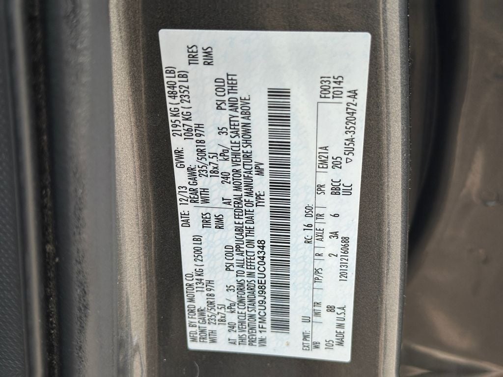 2014 Ford Escape Titanium