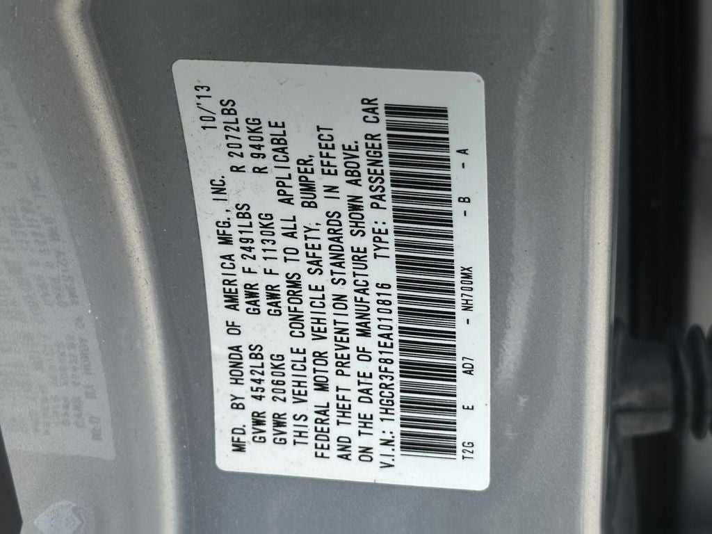 2014 Honda Accord EX-L