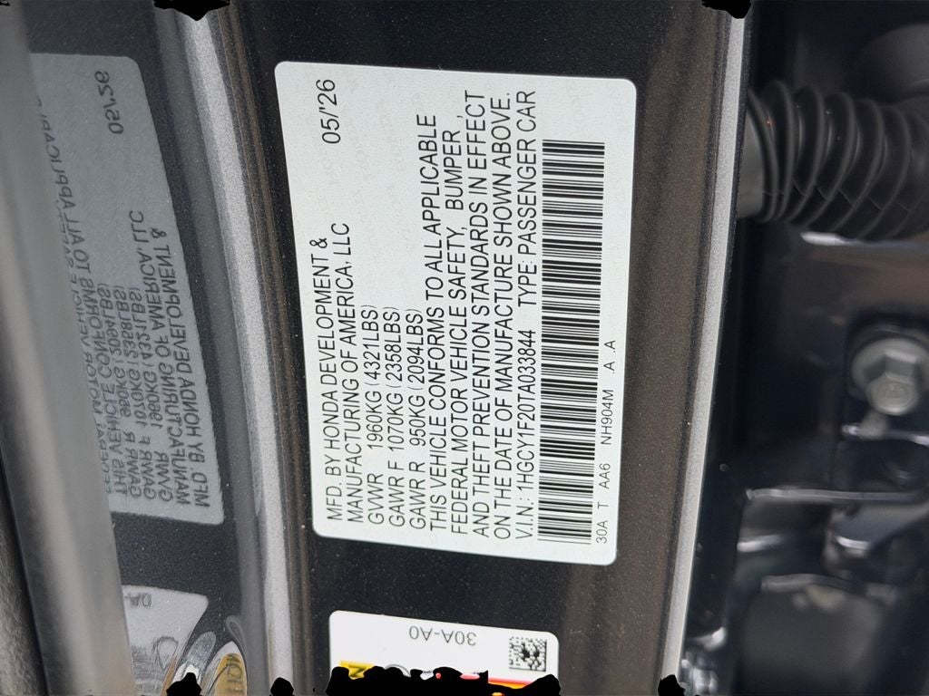 2026 Honda Accord LX