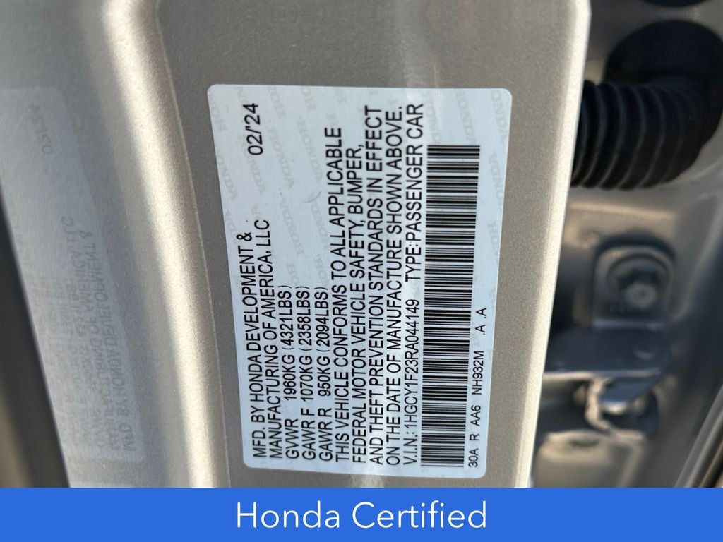 2024 Honda Accord LX