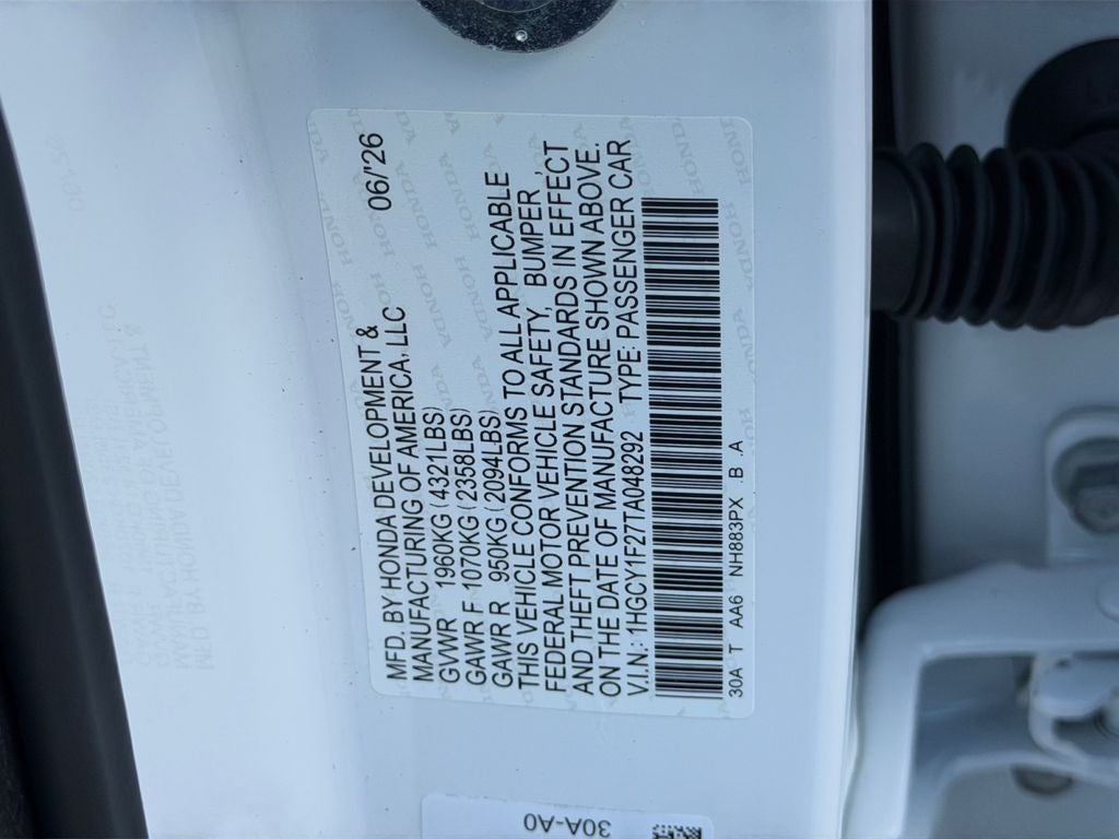 2026 Honda Accord LX