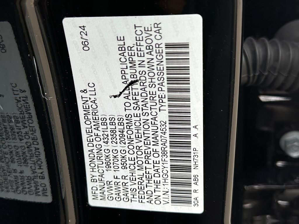 2024 Honda Accord EX