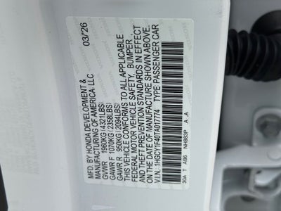 2026 Honda Accord SE