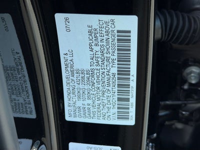 2026 Honda Accord SE