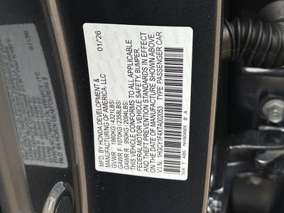 2026 Honda Accord SE