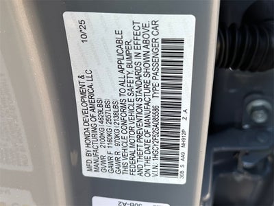 2025 Honda Accord Hybrid Sport