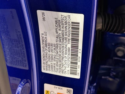 2026 Honda Accord Hybrid Sport