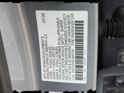 2026 Honda Accord Hybrid Sport