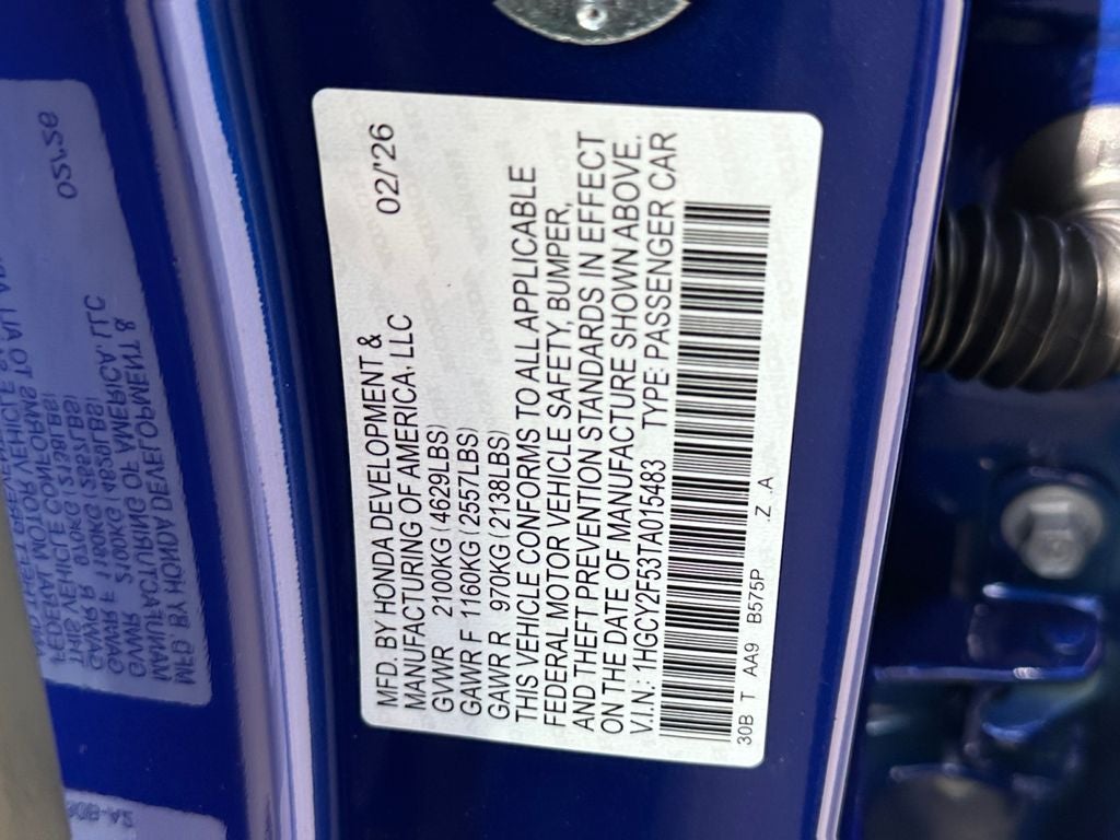 2026 Honda Accord Hybrid Sport