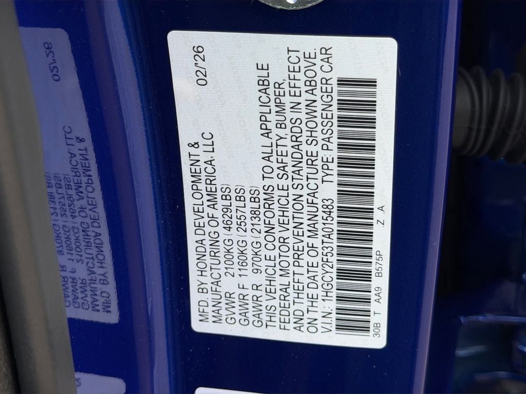 2026 Honda Accord Hybrid Sport