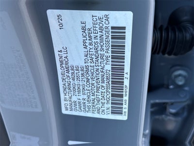 2025 Honda Accord Hybrid Sport