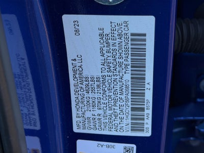 2023 Honda Accord Hybrid Sport