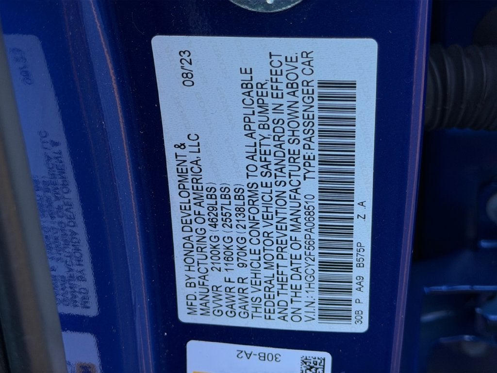2023 Honda Accord Hybrid Sport