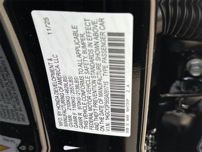 2025 Honda Accord Hybrid Sport