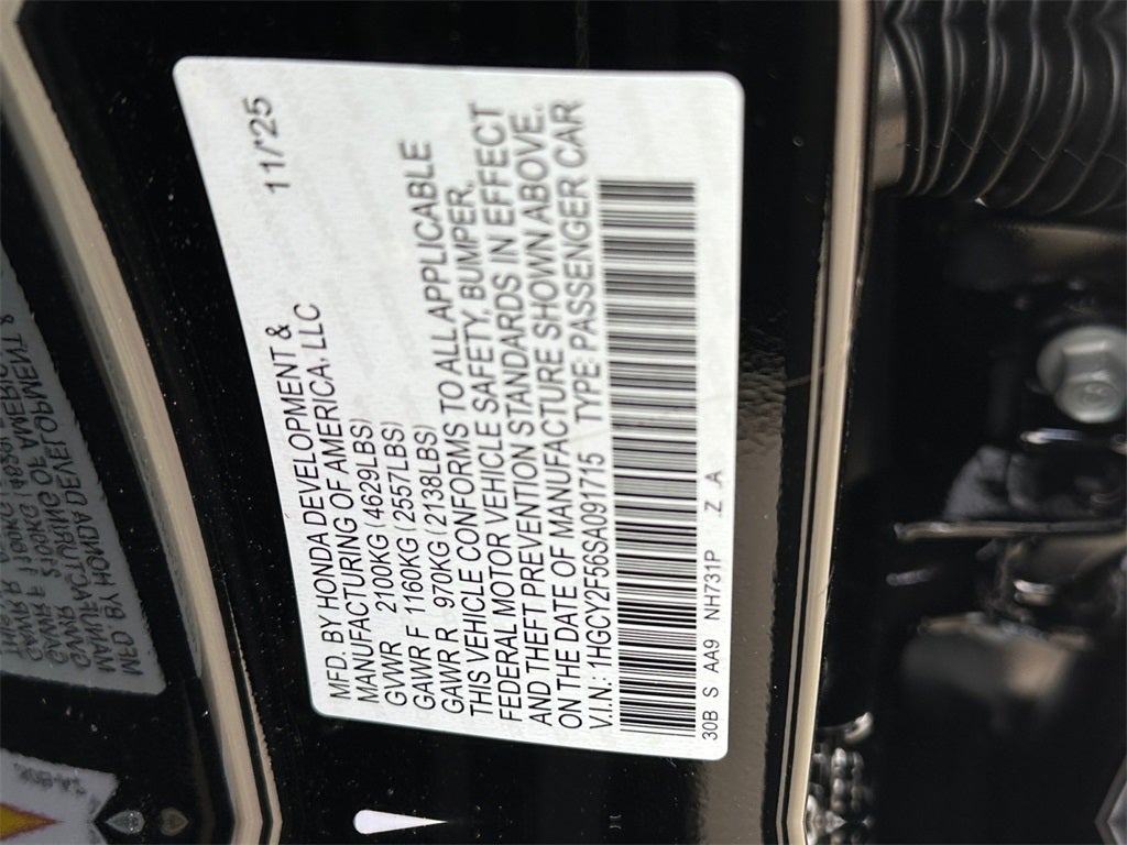 2025 Honda Accord Hybrid Sport