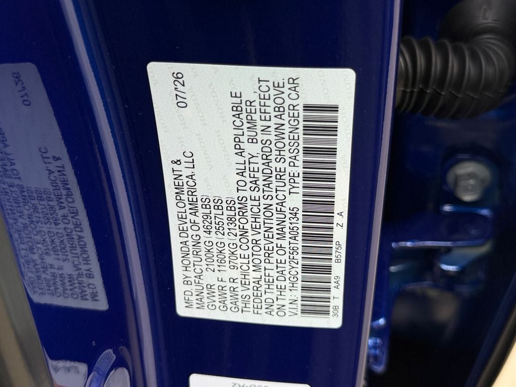 2026 Honda Accord Hybrid Sport