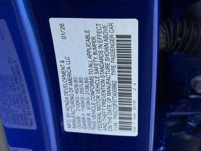 2026 Honda Accord Hybrid Sport