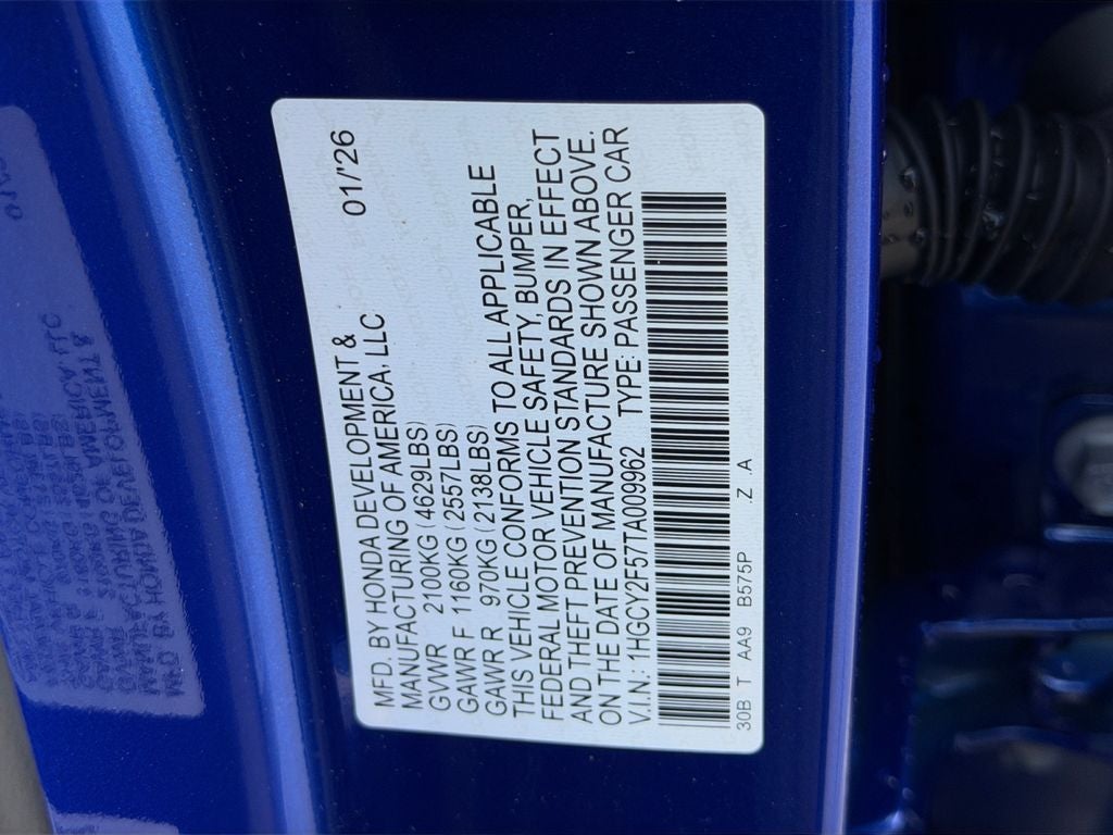 2026 Honda Accord Hybrid Sport