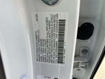 2025 Honda Accord Hybrid EX-L