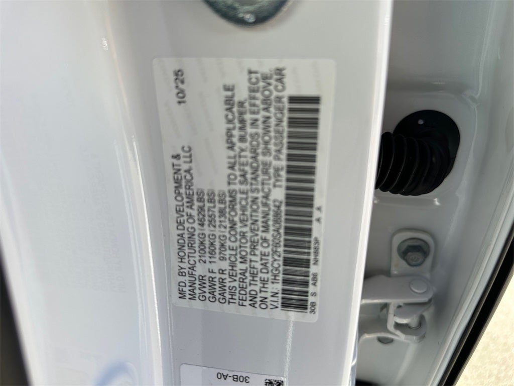 2025 Honda Accord Hybrid EX-L