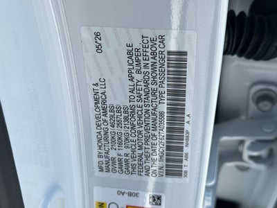 2026 Honda Accord Hybrid EX-L