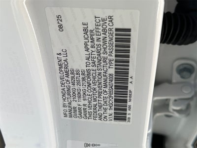 2025 Honda Accord Hybrid EX-L