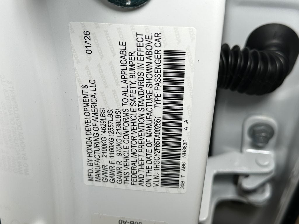 2026 Honda Accord Hybrid EX-L