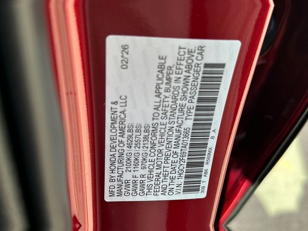 2026 Honda Accord Hybrid EX-L