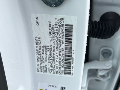 2025 Honda Accord Hybrid EX-L