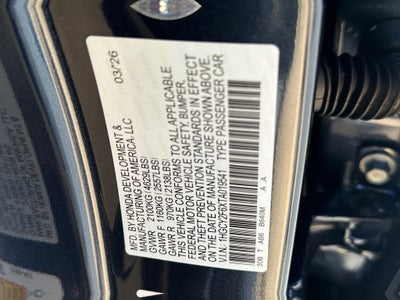 2026 Honda Accord Hybrid EX-L