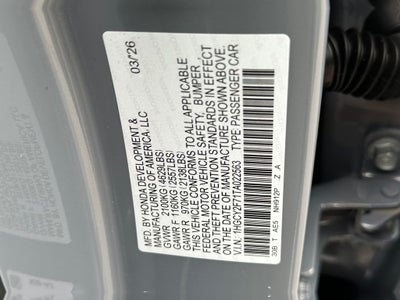 2026 Honda Accord Hybrid Sport-L