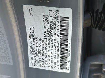 2026 Honda Accord Hybrid Sport-L