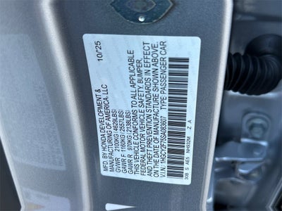 2025 Honda Accord Hybrid Sport-L