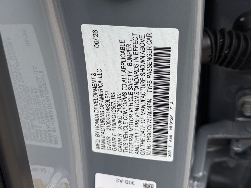 2026 Honda Accord Hybrid Sport-L