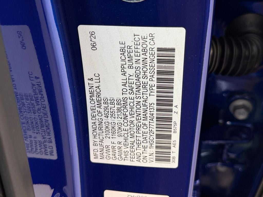 2026 Honda Accord Hybrid Sport-L