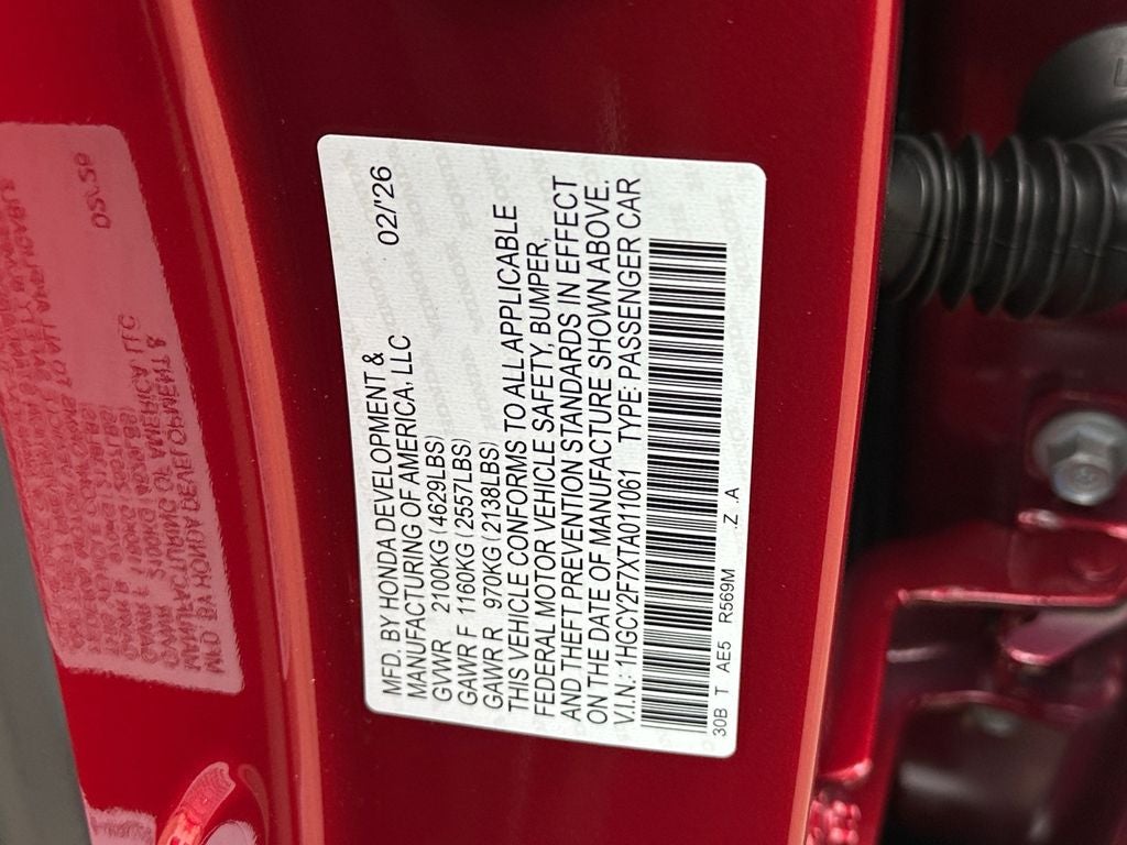 2026 Honda Accord Hybrid Sport-L