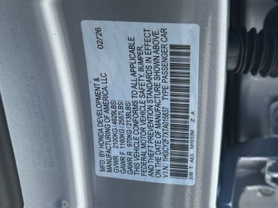 2026 Honda Accord Hybrid Sport-L