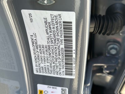 2025 Honda Accord Hybrid Touring